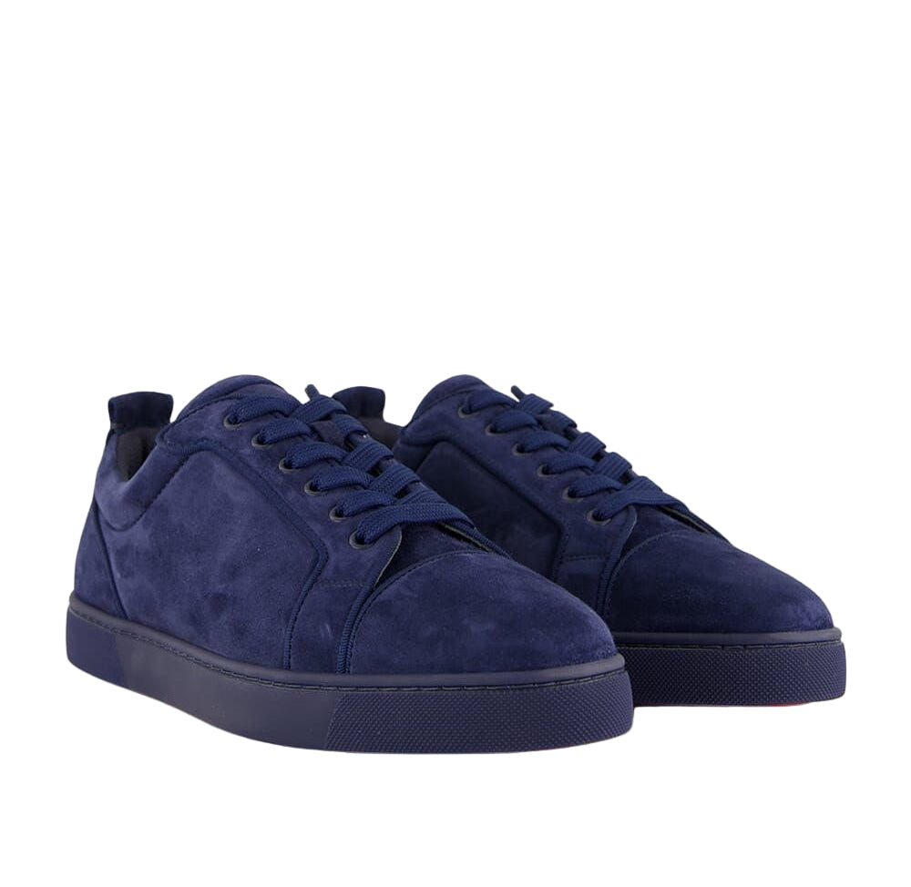 Blue Suede Sneakers