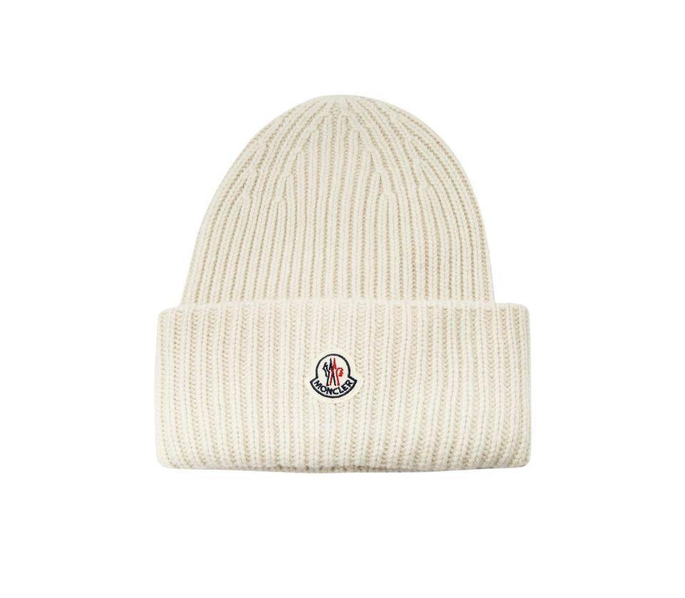 Moncler Ribbed Wool Beanie